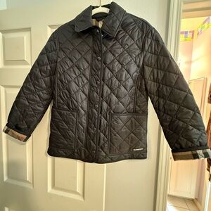 Burberry Black Quilted Jacket